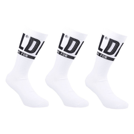 Lot de 3 paires de chaussettes hautes blanches...