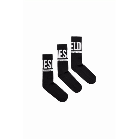 Lot de 3 paires de chaussettes hautes en coton...