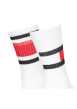 Thumbnail Lot de 2 paires de chaussettes hautes en coton mélangé blanches unies - Image 3