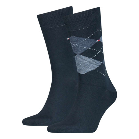 Lot de 2 paires de chaussettes hautes en coton...