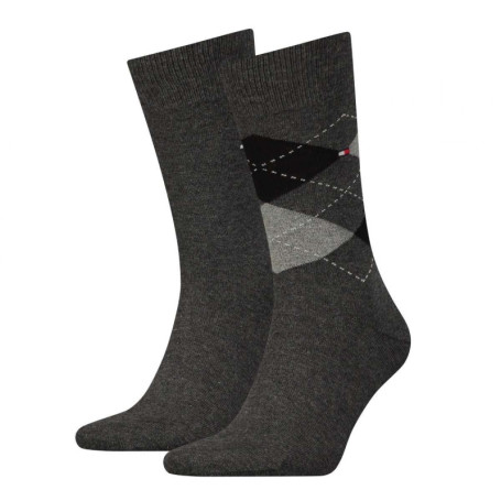 Lot de 2 paires de chaussettes hautes en coton...