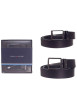 Thumbnail Coffret de ceinture en cuir noire unie