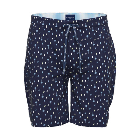 Short de pyjama en coton à imprimé ciel sur...