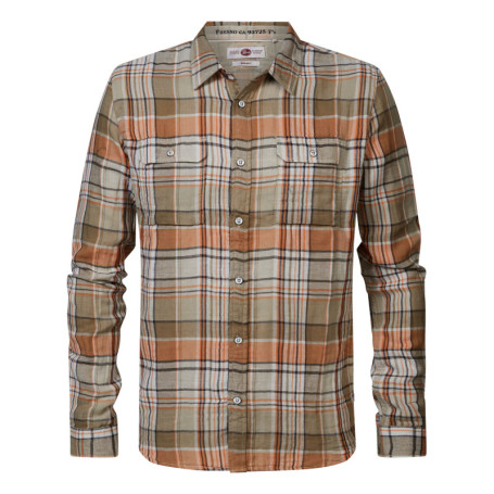 Chemise Regular Fit légère, coton motif Tartan...