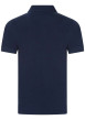 Thumbnail Polo en maille piquée de coton bleu marine à col boutonné et Batwing poitrine - Image 3