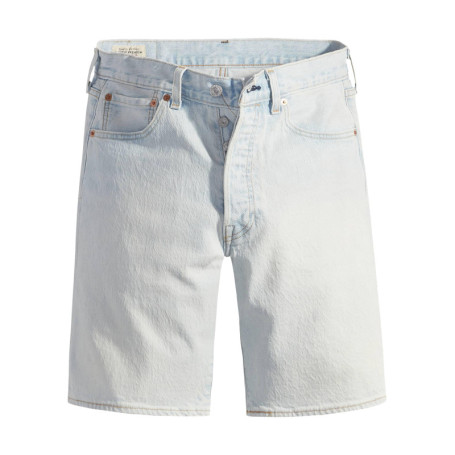 Short 501® Hemmed en coton stone effet délavé...