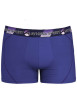 Thumbnail Lot de 3 boxers multicolores unis avec une coupe fermée et taille élastiquée - Image 3