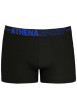Thumbnail Lot de 3 boxers noirs unis à coupe fermée et taille élastiquée logotypée - Image 3
