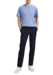 Thumbnail Pantalon Chino New Miles marine uni avec une coupe slim et 4 poches - Image 6