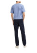 Thumbnail Pantalon Chino New Miles marine uni avec une coupe slim et 4 poches - Image 7
