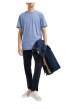 Thumbnail Pantalon Chino New Miles marine uni avec une coupe slim et 4 poches - Image 10