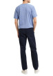 Thumbnail Pantalon Chino New Miles marine uni avec une coupe slim et 4 poches - Image 12
