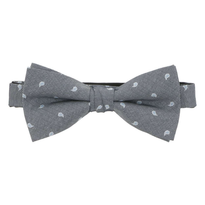 Premium By Jack & Jones - Noeud-papillon Prénoué Marine à Motif Goutte D'eau - Marine