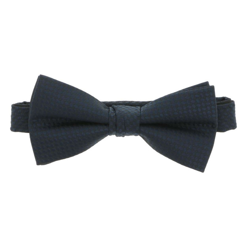 Premium By Jack & Jones - Noeud-papillon Prénoué Marine à Pois - Marine