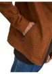 Thumbnail Blouson camel avec une coupe droite et un col boutonné style motard - Image 5