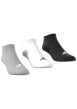 Thumbnail Lot de 3 paires de chaussettes basses, noirs, grises et blanches unies - Image 4