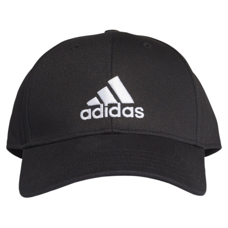 Casquette Strapback en coton noir uni à logo...