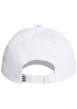 Thumbnail Casquette Strapback en coton blanc uni à logo iconique contrasté - Image 2