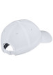 Thumbnail Casquette à boucle en matériaux recyclé blancs unis à logo contrastant latéral - Image 2