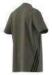Thumbnail T-shirt en coton kaki uni une coupe droite et un logo poitrine contrasté - Image 5