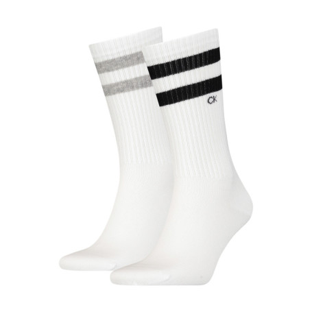 Lot de 2 paires de chaussettes blanches avec 2...