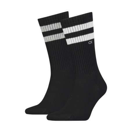 Lot de 2 paires de chaussettes hautes noires...