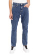 Thumbnail Jean slim 5 poches Scanton en partie en coton stretch recyclé bleu uni