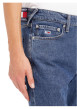 Thumbnail Jean slim 5 poches Scanton en partie en coton stretch recyclé bleu uni - Image 3
