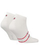 Thumbnail Lot de 2 paires de chaussettes en coton mélangé blanches avec logo à l'arrière - Image 2