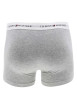 Thumbnail Lot de 3 Boxers trunks en coton biologique mélangé multicolores unis - Image 10