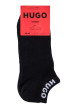 Thumbnail Lot de 3 paires de chaussettes en coton mélangé noires unies - Image 3
