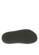 Thumbnail Claquettes olive à semelle plateforme grainée avec nom de la marque débossé - Image 5