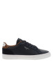 Thumbnail Tennis bleu marine avec un talon plat et munies d'une fermeture à lacets