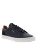 Thumbnail Tennis bleu marine avec un talon plat et munies d'une fermeture à lacets - Image 2