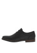Thumbnail Derbies en cuir noir à talon aspect boisé décroché bas et à lacets ronds enduis - Image 3