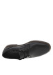 Thumbnail Derbies en cuir noir à talon aspect boisé décroché bas et à lacets ronds enduis - Image 5