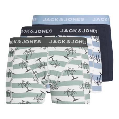 Lot de 3 Boxers classiques en coton multicolore...