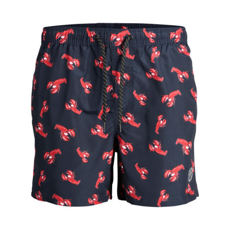 Short de bain Animal marine avec une coupe slim...