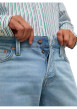 Thumbnail Jean Glenn stone uni avec une coupe slim et 3 poches à l'avant - Image 4