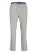 Thumbnail Pyjama Long gris uni coupe fermée avec un col rond et des manches longues - Image 3