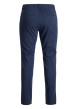 Thumbnail Pantalon Chino en coton marine uni coupe slim et poches droites à l'arrière - Image 8