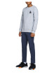 Thumbnail Pantalon Chino en coton marine uni coupe slim et poches droites à l'arrière - Image 11