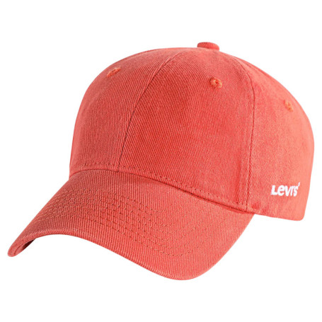 Casquette dad cap en coton orange