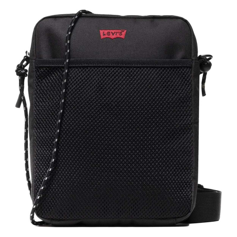 Levi's® Acc. - Sacoche Noire Avec Filet Mesh à L'avant - Noire Levi's® Acc. - Sacoche Noire Avec Filet Mesh à L'avant - Noire