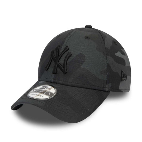 Casquette anthracite à motif camouflage, en...