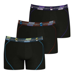 Lot De 4 Slips Boxer Athena Basic 100% Coton - Confortable Et Respirant Pour Homme