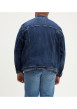 Thumbnail Veste Jean unie en coton avec 2 poches plaquées poitrine boutonnées - Image 5