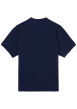 Thumbnail Polo en maille piquée de coton bleu marine à col boutonné et Batwing poitrine - Image 6