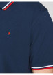 Thumbnail Polo Paulos en coton maille piquée marine à coupe droite et col boutonné - Image 5
