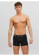 Thumbnail Lot de 3 boxer en coton multicolore uni avec une coupe fermée et nom imprimé - Image 4